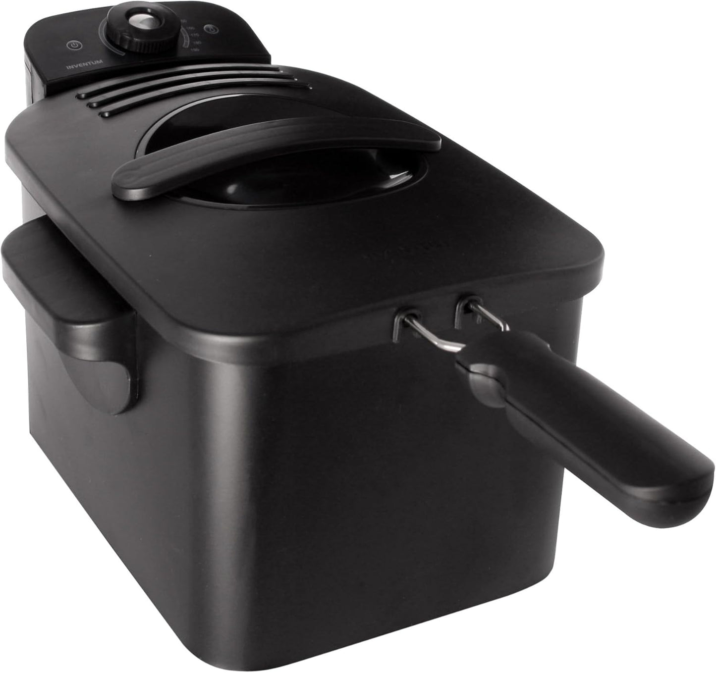 Fritezë me vaj Inventum GF431B, 2200W, 3L, e zezë