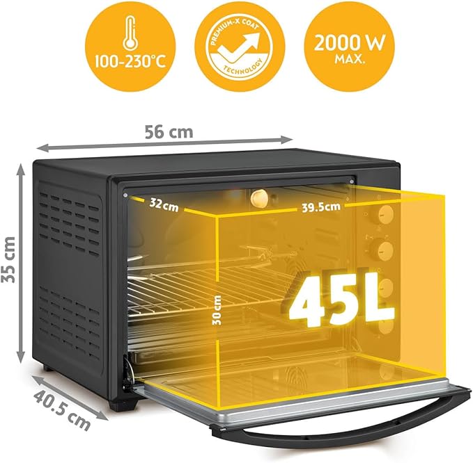 FIRST AUSTRIA Furrë Elektrike Multifunksionale