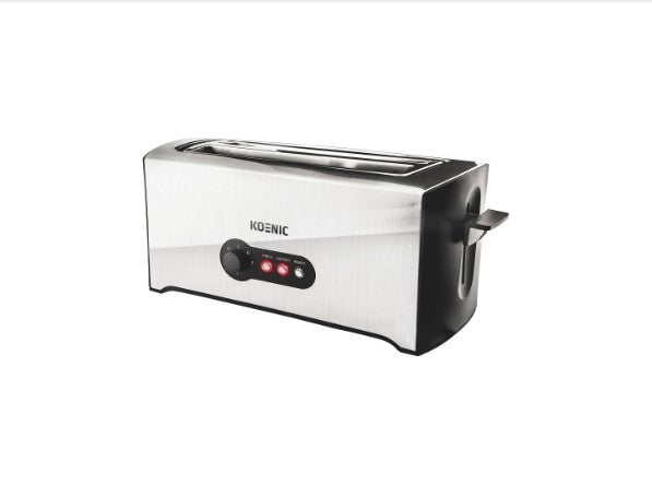 Toster Koenic KTO 4331 M, Inox, 1600W, i hirtë/zi