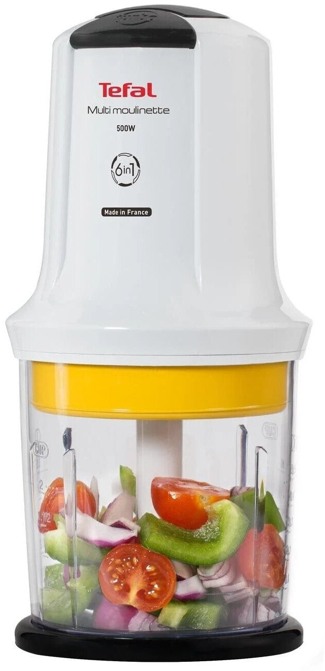 Grirëse multifunksionale TEFAL Multi Moulinette 6-in-1, 500W, e bardhë
