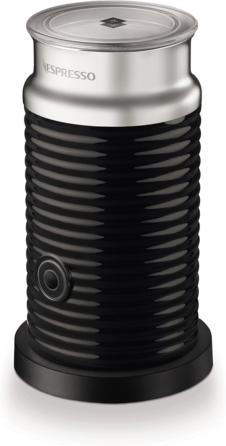 Vlues për qumësht Nespresso Aeroccino 3, 450W, 240 ml, i zi