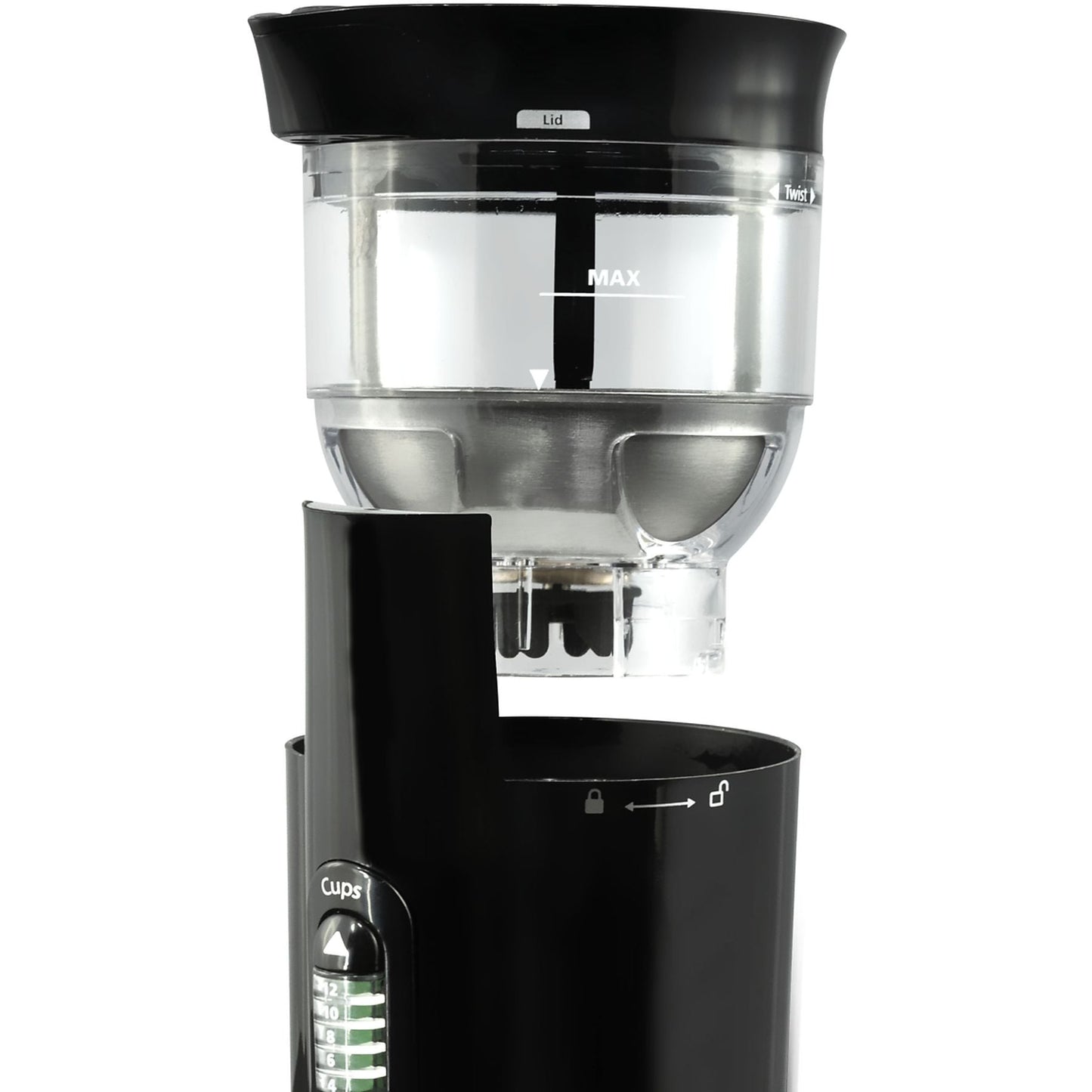 Mulli kafeje KOENIC KGC 2221 M, 200w, inox/zi