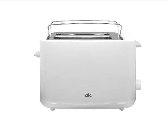Toster OK. OTO 2722 W, 870w, i bardhë