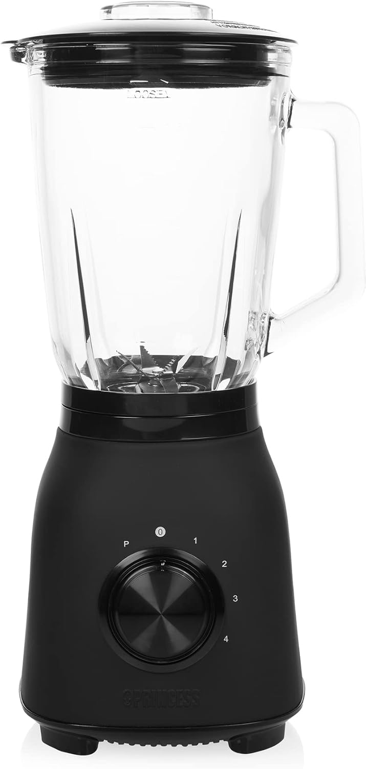 Blender Princess Black Steel 1000, 1.5L, 1000W, i zi