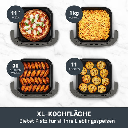 Fritezë Tefal Easy Fry XL Surface, 1800W, e zezë/inox