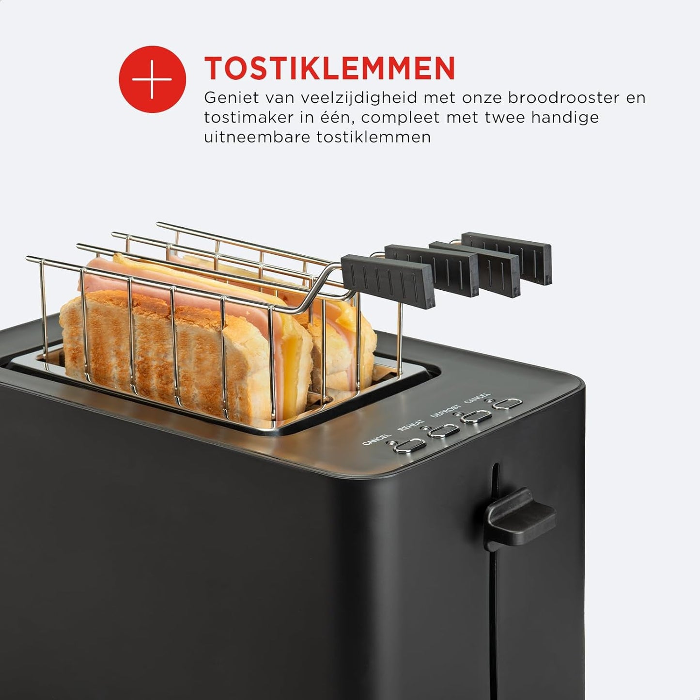 Toster Bourgini Toast Toaster, 850W, i zi