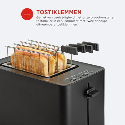 Toster Bourgini Toast Toaster, 850W, i zi
