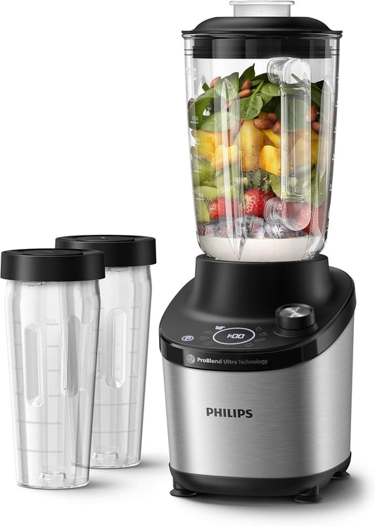 Blender Philips 7000 Series High Speed HR3760, ProBlend Ultra, 1500w, 2 shishe To-Go