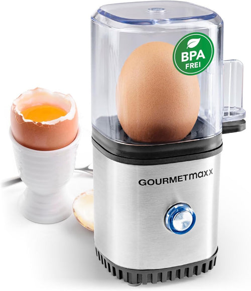 Zierëse e vezëve Elektrike GOURMETmaxx Design-Eierkocher, 1 copë, inox
