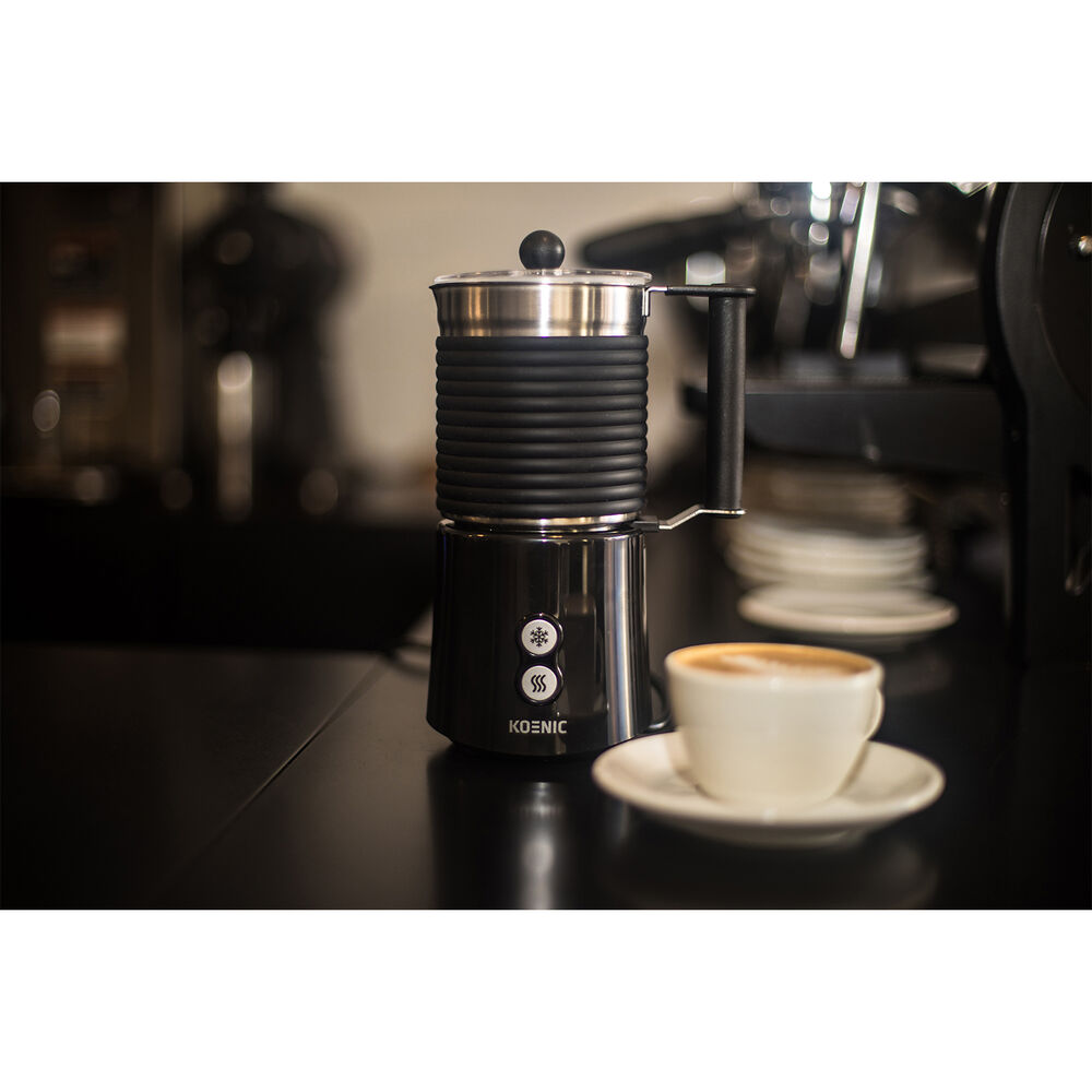 Vlues për qumësht Koenic KMF 5212, 500W, 300ml, i zi/argjendtë