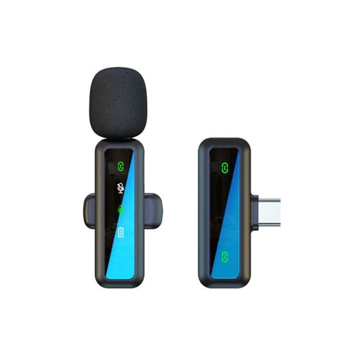 Mikrofon TWS H63 Dual Lavalier Wireless, Plug & Play, Receiver, i zi