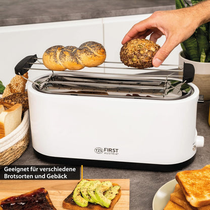 Toster FIRST Austria FA-5368-5 4-Slice, 1400W, XL, i bardhë