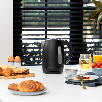 Vlues uji Princess Black Steel Kettle, 2200W, 1.7L, i zi
