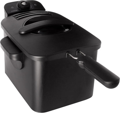 Fritezë me vaj Inventum GF431B, 2200W, 3L, e zezë