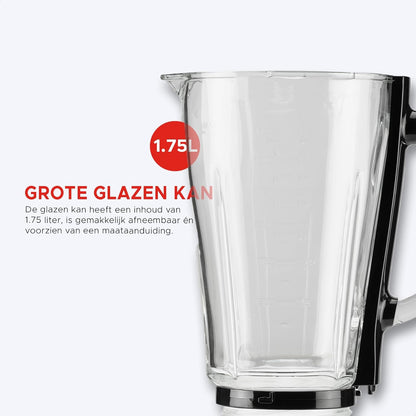 Blender Bourgini Power Blender, 1.75L, 1000W, 1.75L, i zi