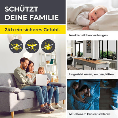 Rrjetë kundër insekteve EASYmaxx Insect Protect, 70–80 cm - 115 x 135 cm, e zezë