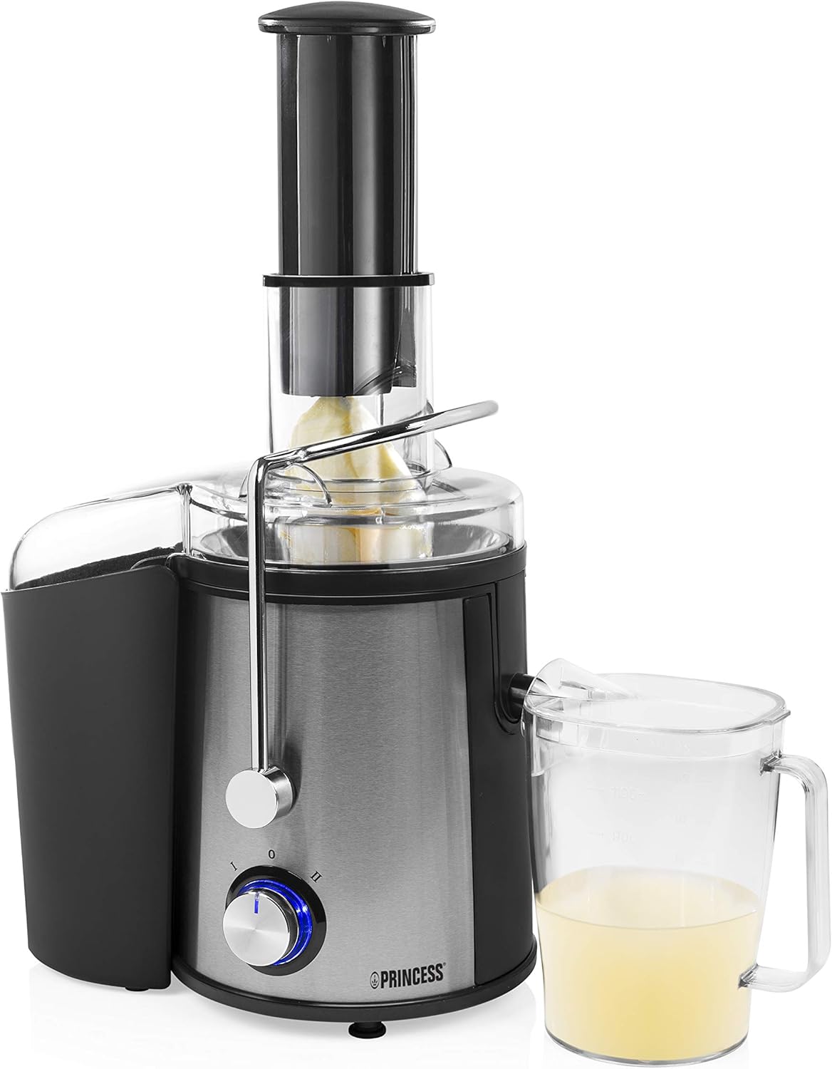 Shtrydhëse frutash PRINCESS Juice Extractor 800W, Tub 75 mm, e zezë
