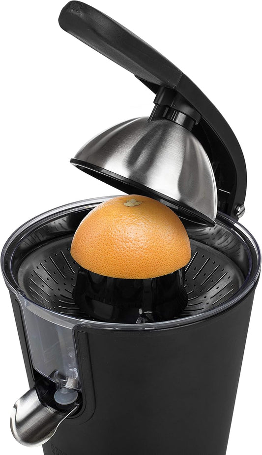 Shtrydhëse PRINCESS Black Steel Juicer 201852, 160W, e zezë
