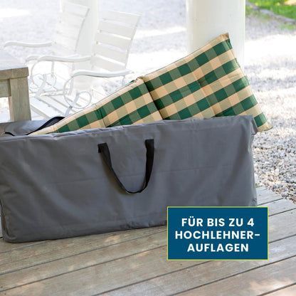 Çantë për ruajtje HOBERG Polster-Aufbewahrungstasche, 130x50x32cm, e hirtë