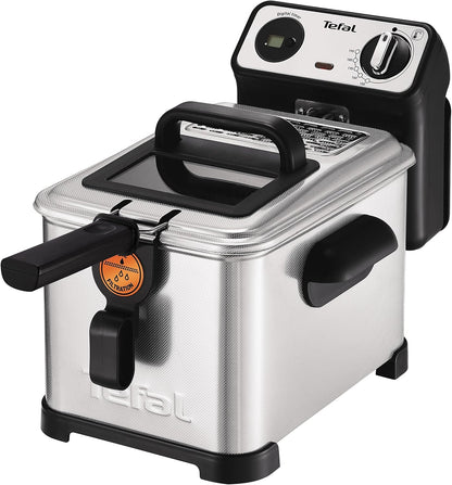 Fritezë me vaj Tefal Filtra Pro FR5101, 4L, 1.3kg, 2400W, Inox