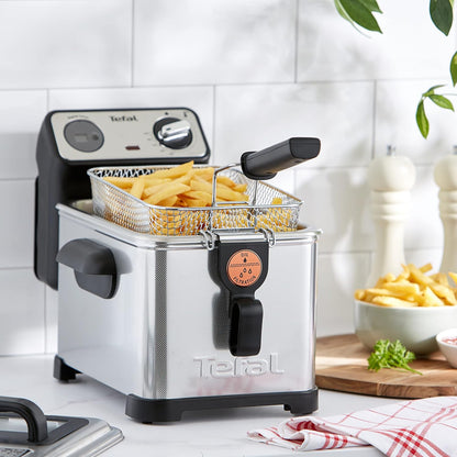 Fritezë me vaj Tefal Filtra Pro FR5101, 4L, 1.3kg, 2400W, Inox