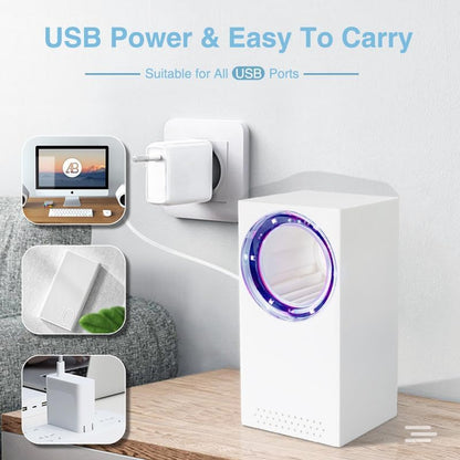 Llambë kundër mushkonjave aparatoo Mosquito Lamp, 180 g, e bardhë