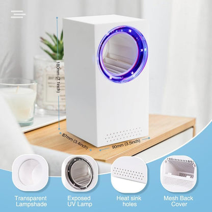 Llambë kundër mushkonjave aparatoo Mosquito Lamp, 180 g, e bardhë