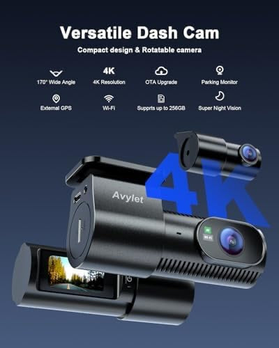 Avylet Dash Cam A4 – Kamerë Sigurie për Automjet