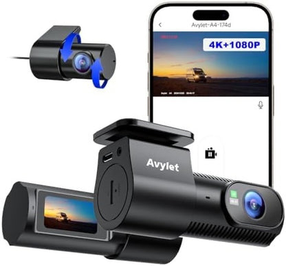 Avylet Dash Cam A4 – Kamerë Sigurie për Automjet