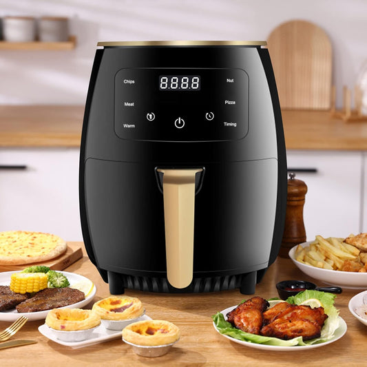 Fritezë Alkana Home, 4.5L, 1400W, e zezë
