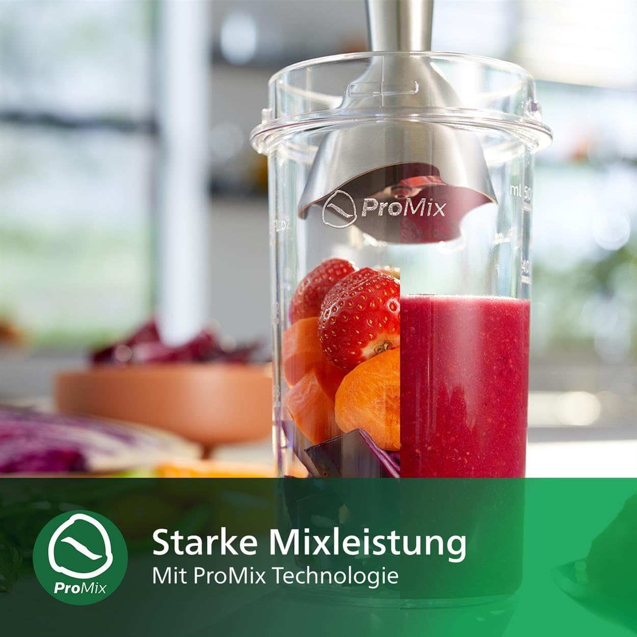 Blender dore PHILIPS ProMix Daily Collection 650W, i bardhë