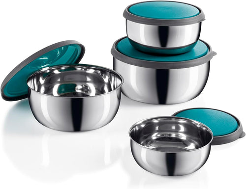 Set tasa GOURMETmaxx Edelstahlschüsseln, 8 pjesë, inox