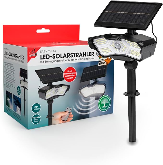 Dritë LED Solare me Sensor