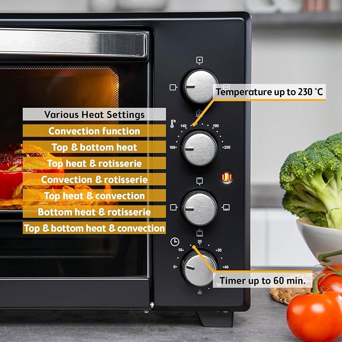 FIRST AUSTRIA Furrë Elektrike Multifunksionale