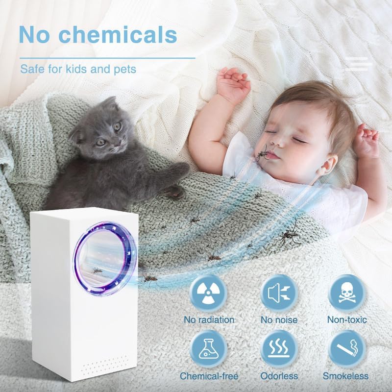 Llambë kundër mushkonjave aparatoo Mosquito Lamp, 180 g, e bardhë