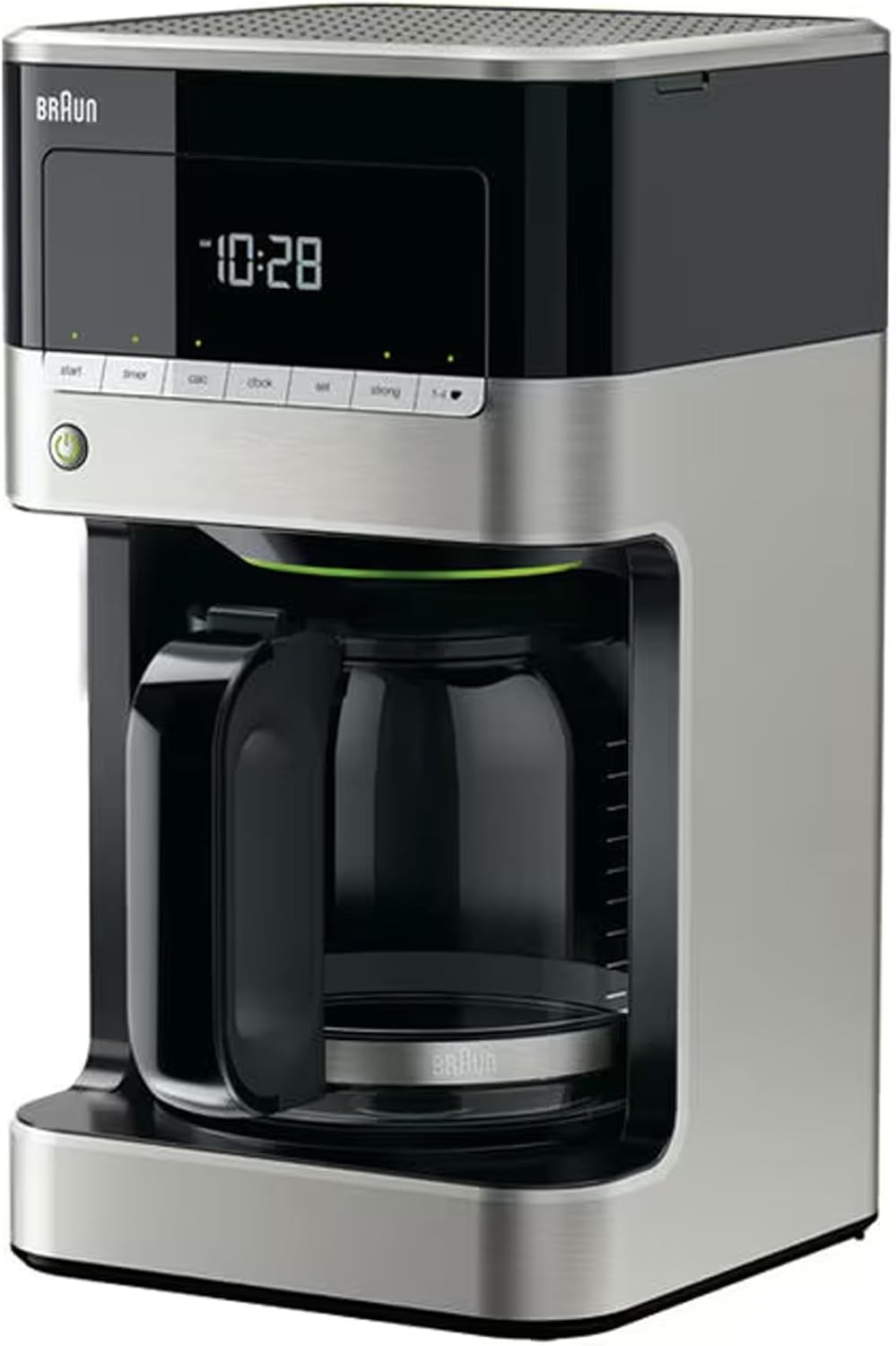 Aparat kafeje Braun PurAroma 7 KF 7125, 12 filxhanë, inox/zi