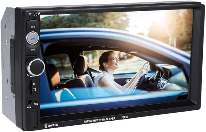 Autoradio 2 DIN Touchscreen 7” MP5 Player, Bluetooth, FM Radio, Mirror Link Android/iOS, 4×60W, 12V