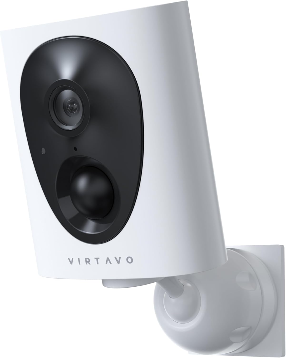 Kamerë sigurie VIRTAVO VistaFask 2K QHD, Wireless, Indoor/Outdoor, Alexa, e bardhë/zezë