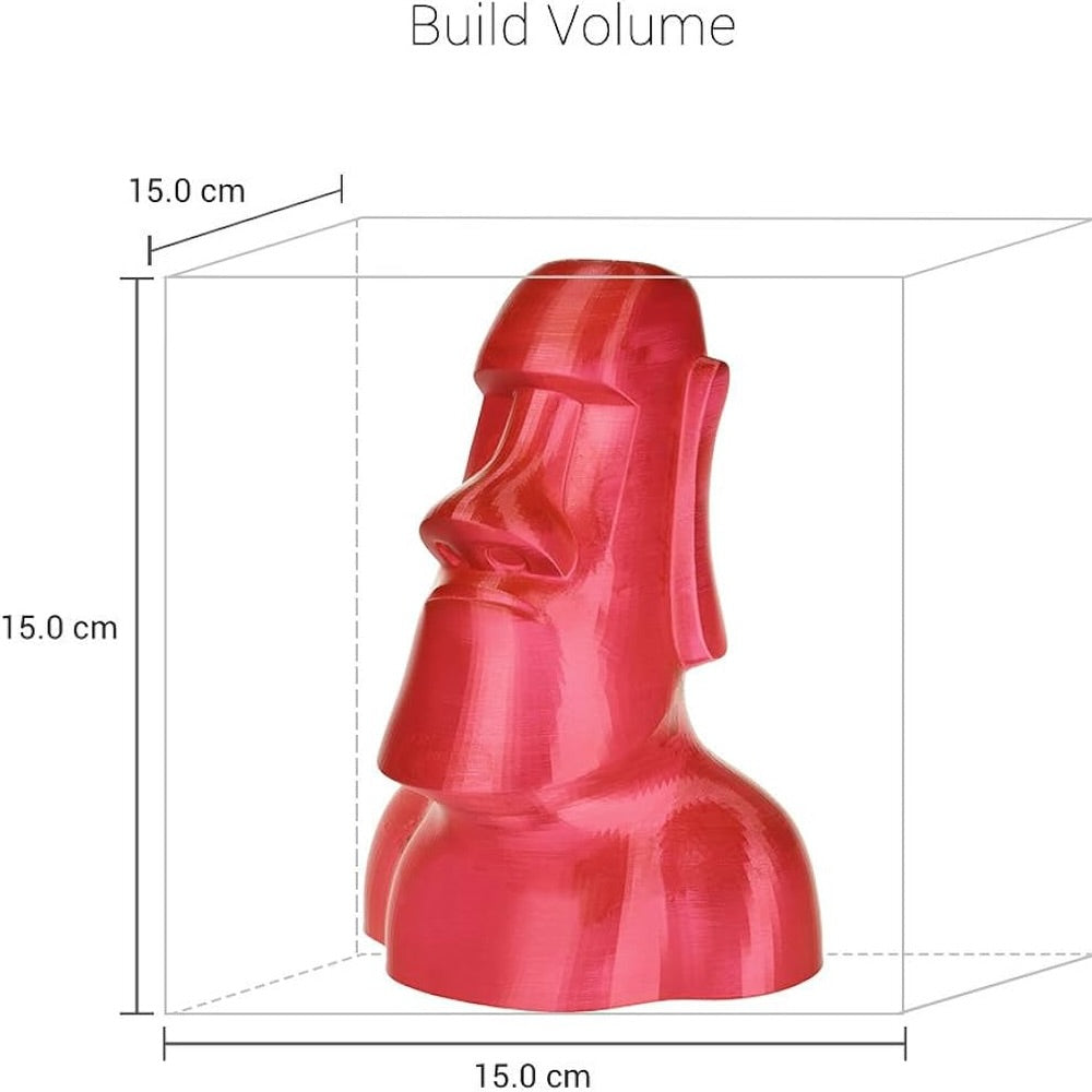 Printer 3D XYZprinting da Vinci miniMaker, teknologji FDM, filament PLA, kompakt për shtëpi & edukim, ngjyrë e bardhë/blu