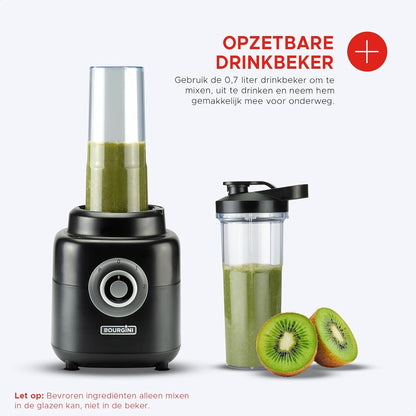 Blender Bourgini Power Blender, 1.75L, 1000W, 1.75L, i zi