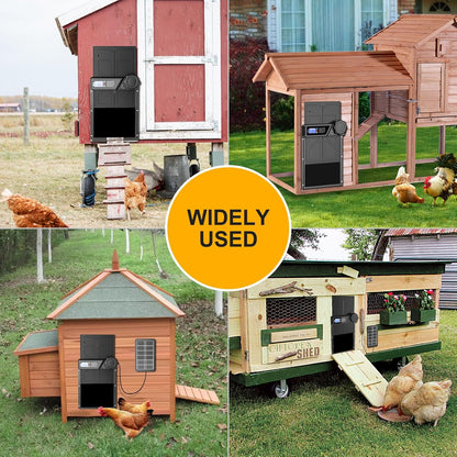 Derë Automatike për Kotec me Solar