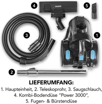 Fshesë elektrike CLEANmaxx Zyklon-Staubsauger, 800 W, e zezë