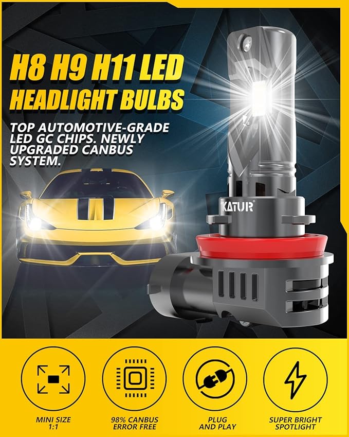 Llambë LED për Makinë KATUR High Power, dritë e bardhë, trup alumini, Plug & Play