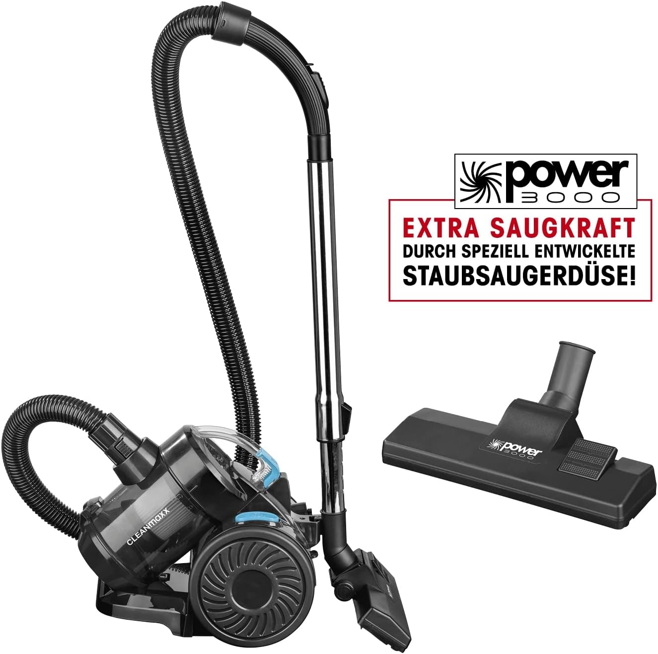 Fshesë elektrike CLEANmaxx Zyklon-Staubsauger, 800 W, e zezë