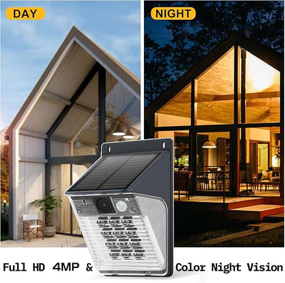 Kamerë Sigurie WiFi me Energji Solare – 1080P HD | PIR | IP66