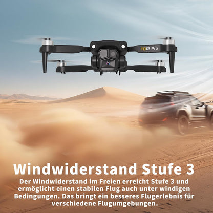 Dron Toladrone TD12 PRO, 1080P, brushless, i zi