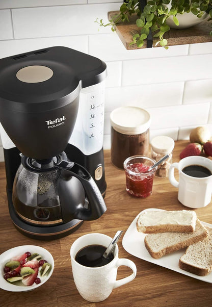 Aparat kafeje Tefal Includeo CM533811, 15 filxhanë, i zi