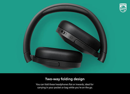 Kufje Philips 6000 Series TAH6506 me Active Noise Cancelling, Bluetooth, Over-Ear, të zeza