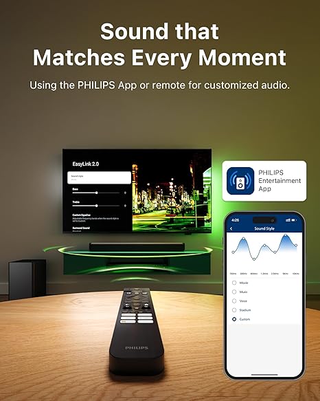 PHILIPS Soundbar 2.1 – Seria 5000