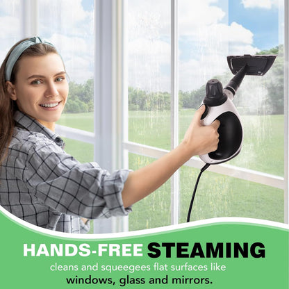Pastrues me avull KOITAT SC307 Handheld Steam Cleaner, 1050w, i bardhë/zi